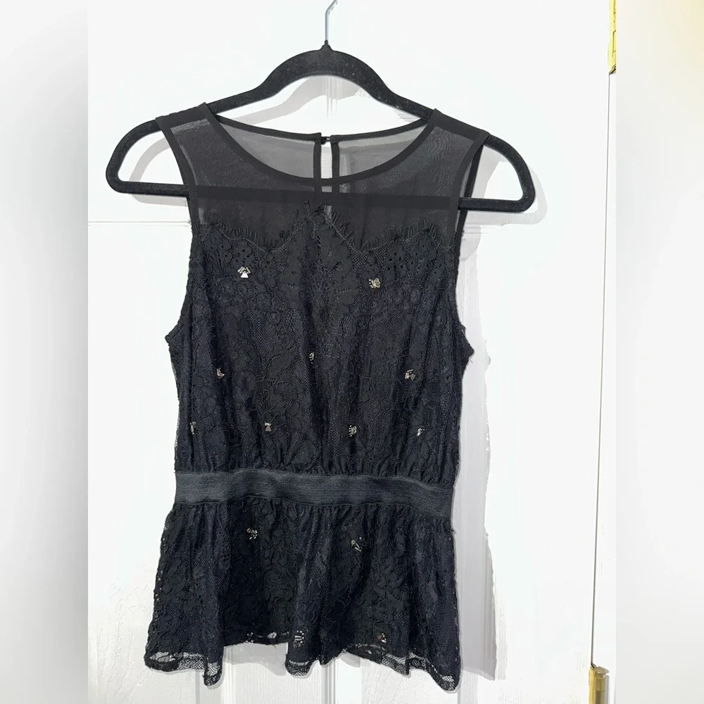 Meadow Rue Midnight Black Top (XS) - Picture 3 of 15
